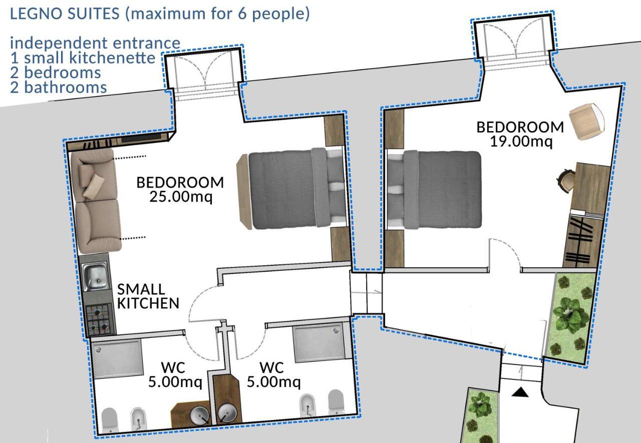 Legno Suite By HouseinNeapel Exteriör bild